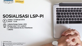 Backdrop APARI - Sosialisasi LSP-PI socialization