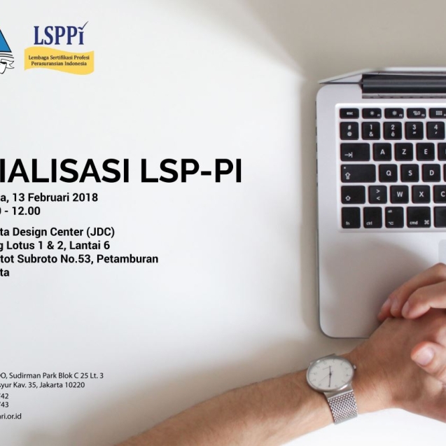 Backdrop APARI - Sosialisasi LSP-PI socialization