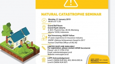 Flyer APARI - Natural Catastrophe Seminar