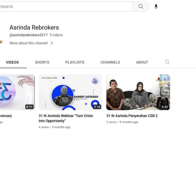 asrinda 31st webinar bumper video