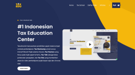 Screenshot of Tax Edu Introduction video: vibrant graphics and engaging animation promoting Tax Edu's tax education platform.