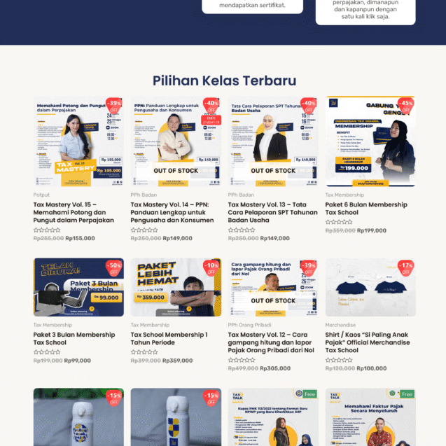 tax edu tax school online platform e-learning